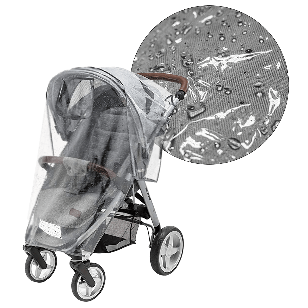 Parapioggia Universale Da Passeggino 2x