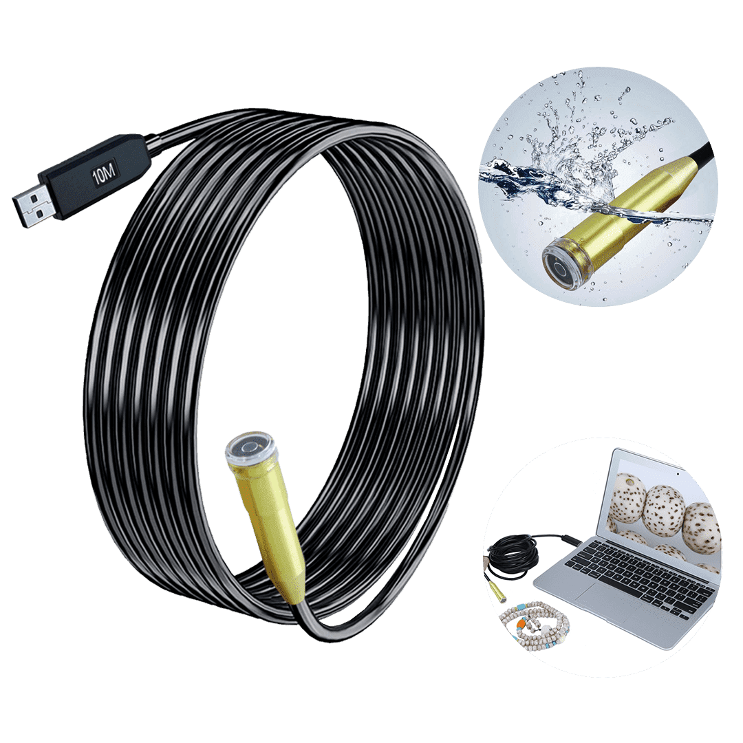 Fotocamera Endoscopica USB 5M 4 Luci LED