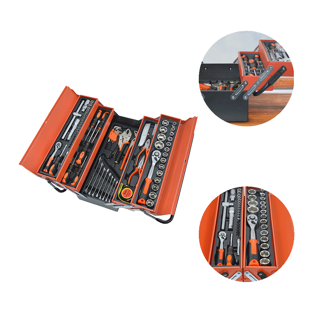 Cassetta Porta Attrezzi Valigetta Portatile 85 Utensili
