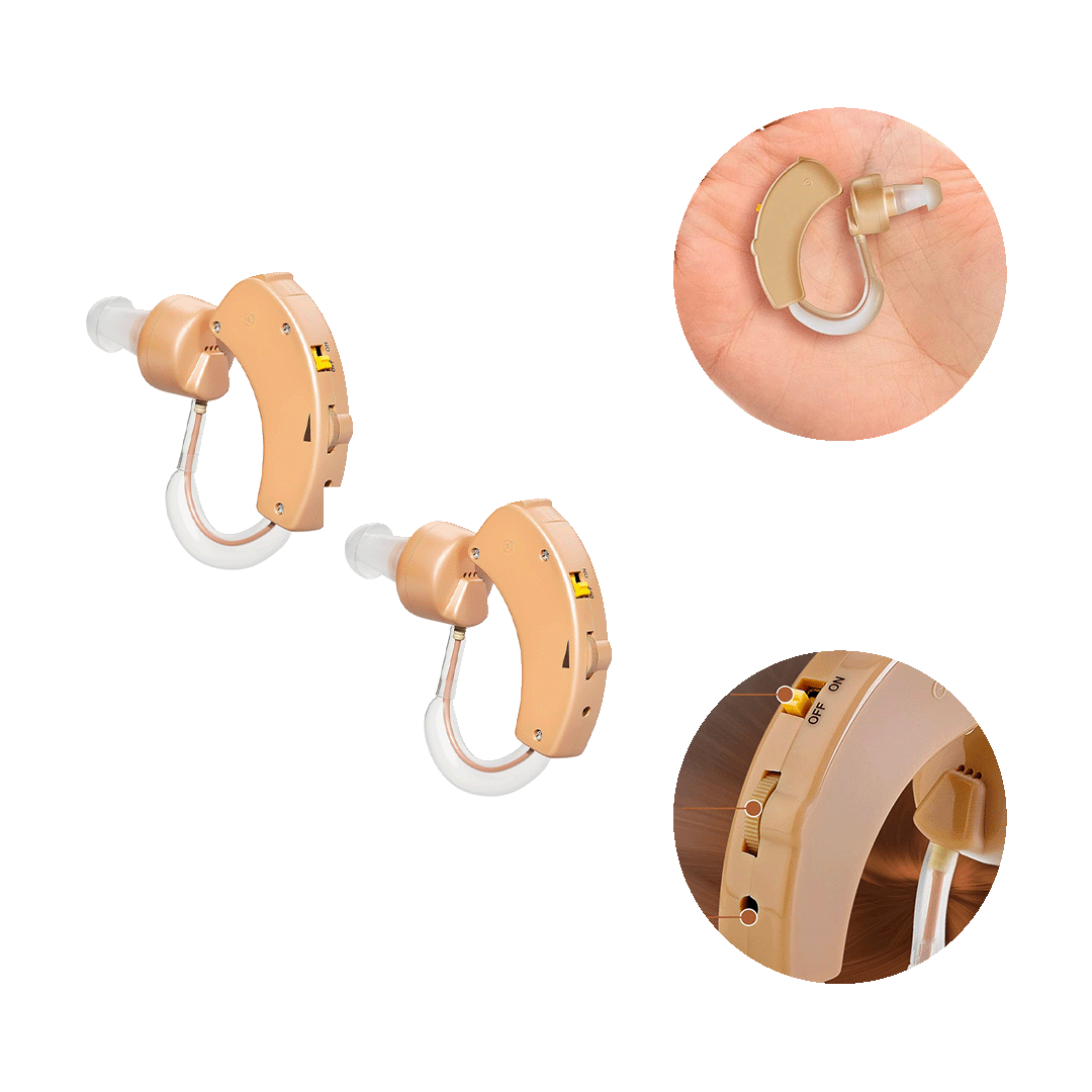 kit 2 pz Mini apparecchio acustico